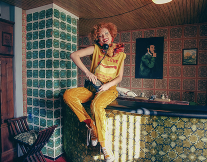 Sisters Department - Samthose senfgelb