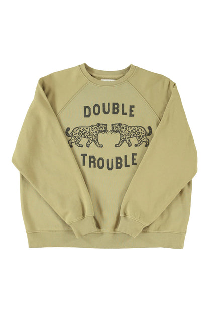 Sisters Department - Sweatshirt mit Print "Double Trouble"