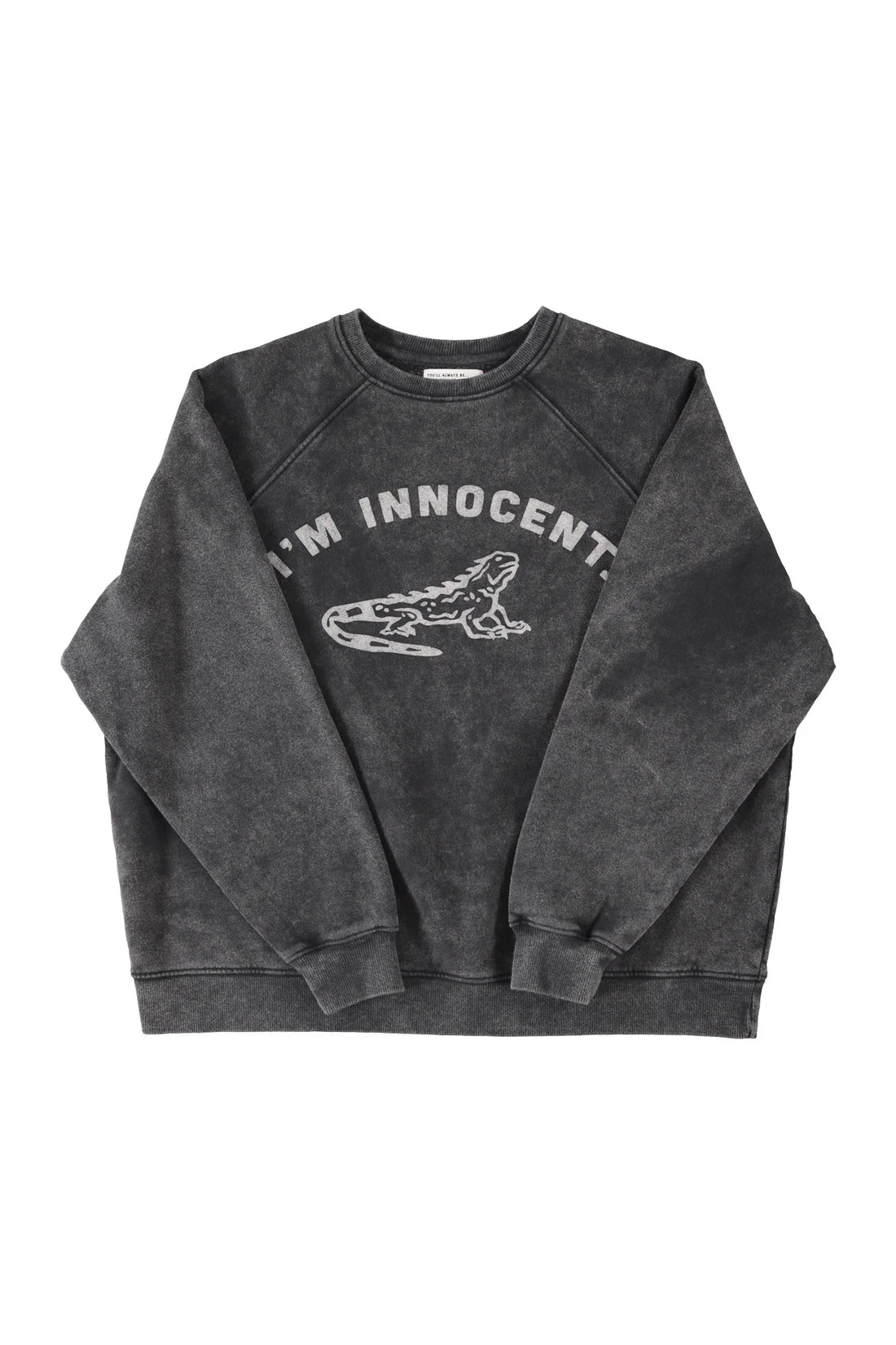 Sisters Department - Sweatshirt mit Print "i´m innocent"