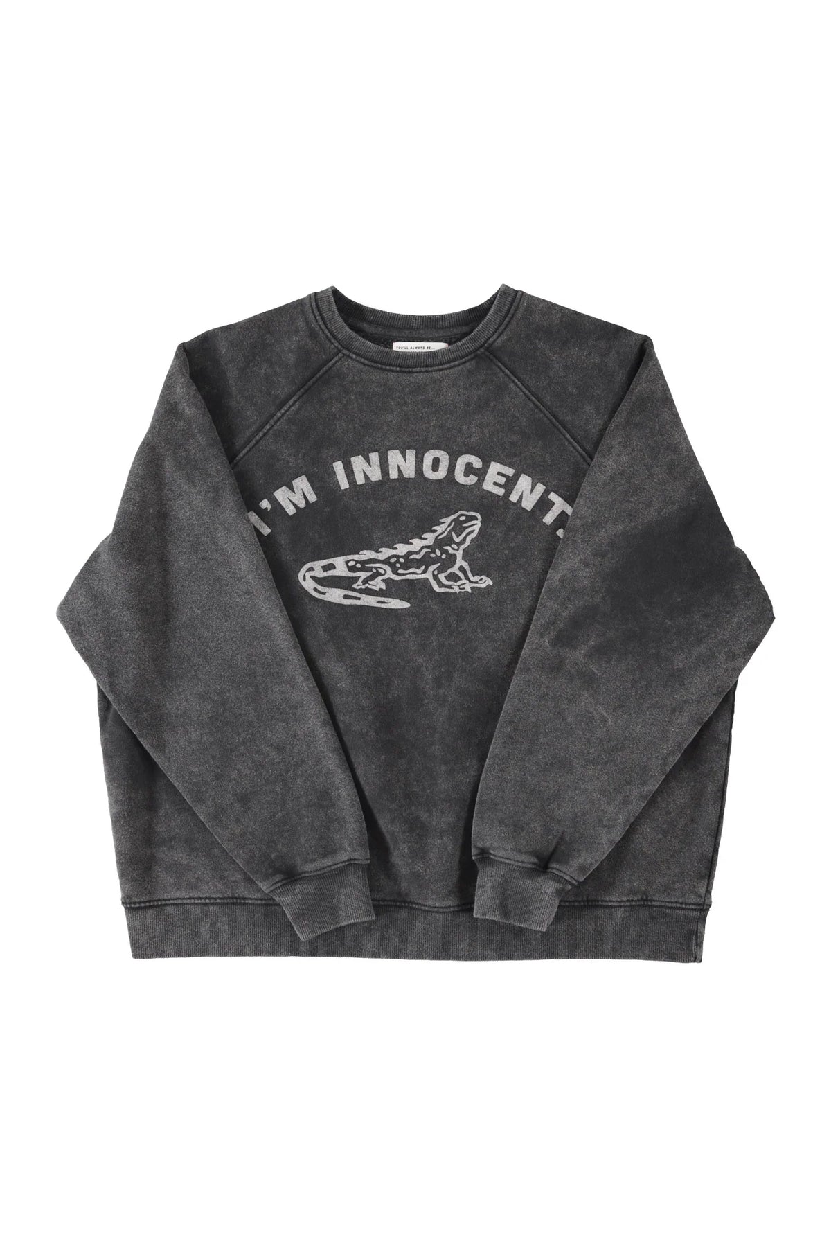 Sisters Department - Sweatshirt mit Print "i´m innocent"