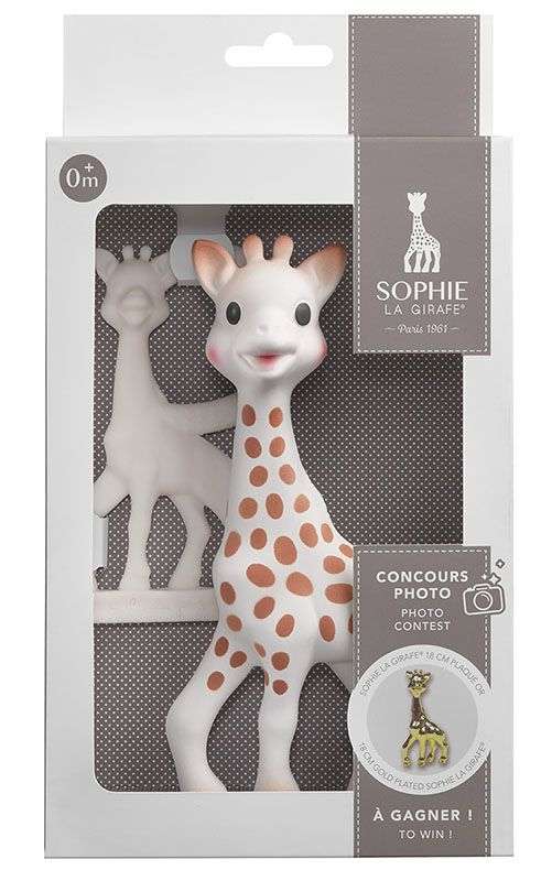 Sophie la girafe - Sophie Babyspielzeug &amp; Beißring aus NAturkautschuk