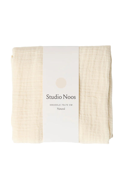 Studio Noos - Baby Musselintuch 70cm aus Baumwolle (bio) Beige