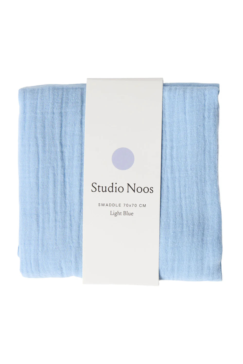 Studio Noos - Baby Musselintuch 70cm aus Baumwolle (bio) Hellblau