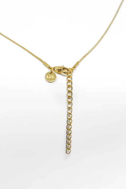 Little Jewellery Story - Basic Armband LEAF, gold
