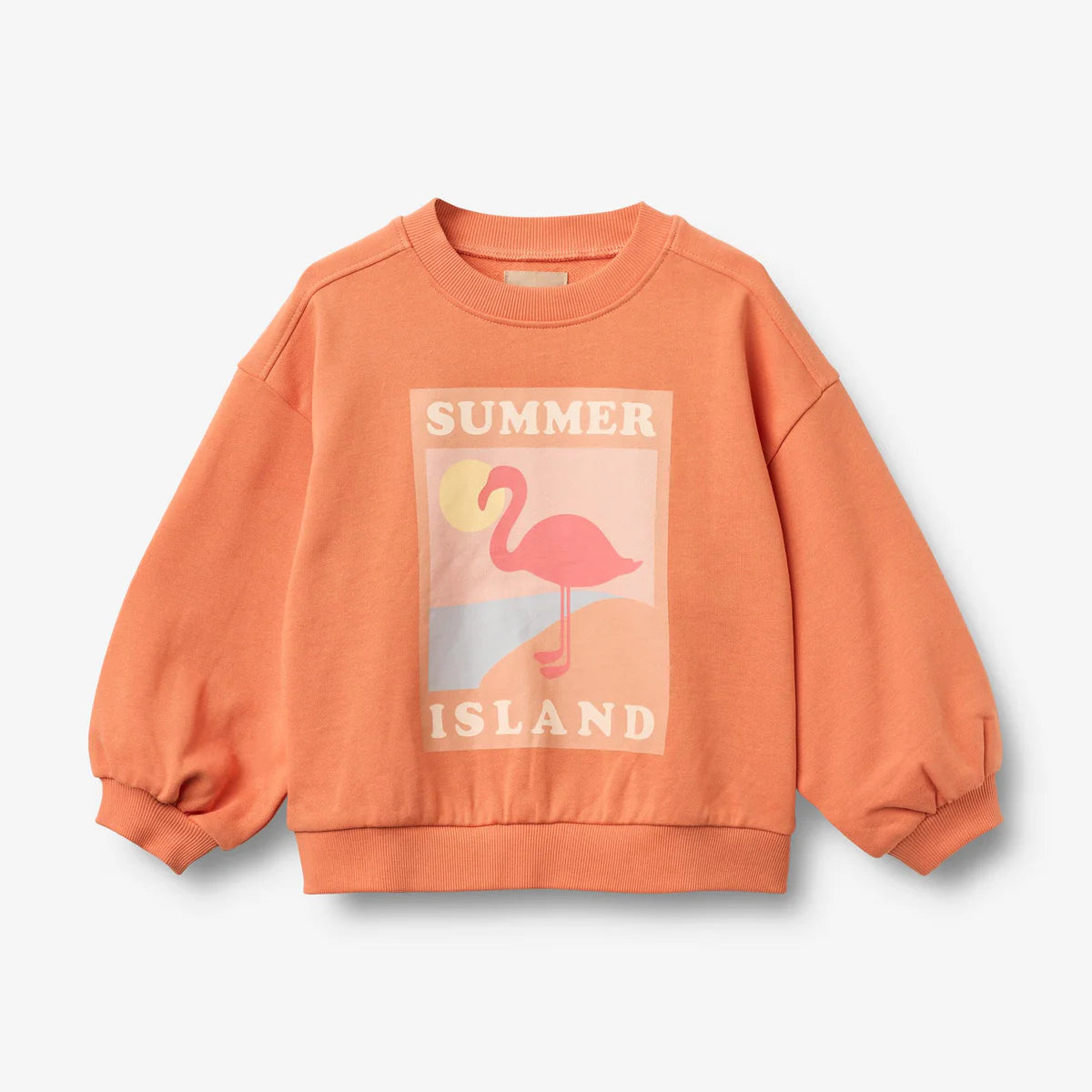 Wheat - Kinder Sweatshirt Eliza Flamingo Biobaumwolle
