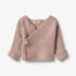 Wheat - Baby Strick-Wickeljacke Baumwolle (bio) rosa