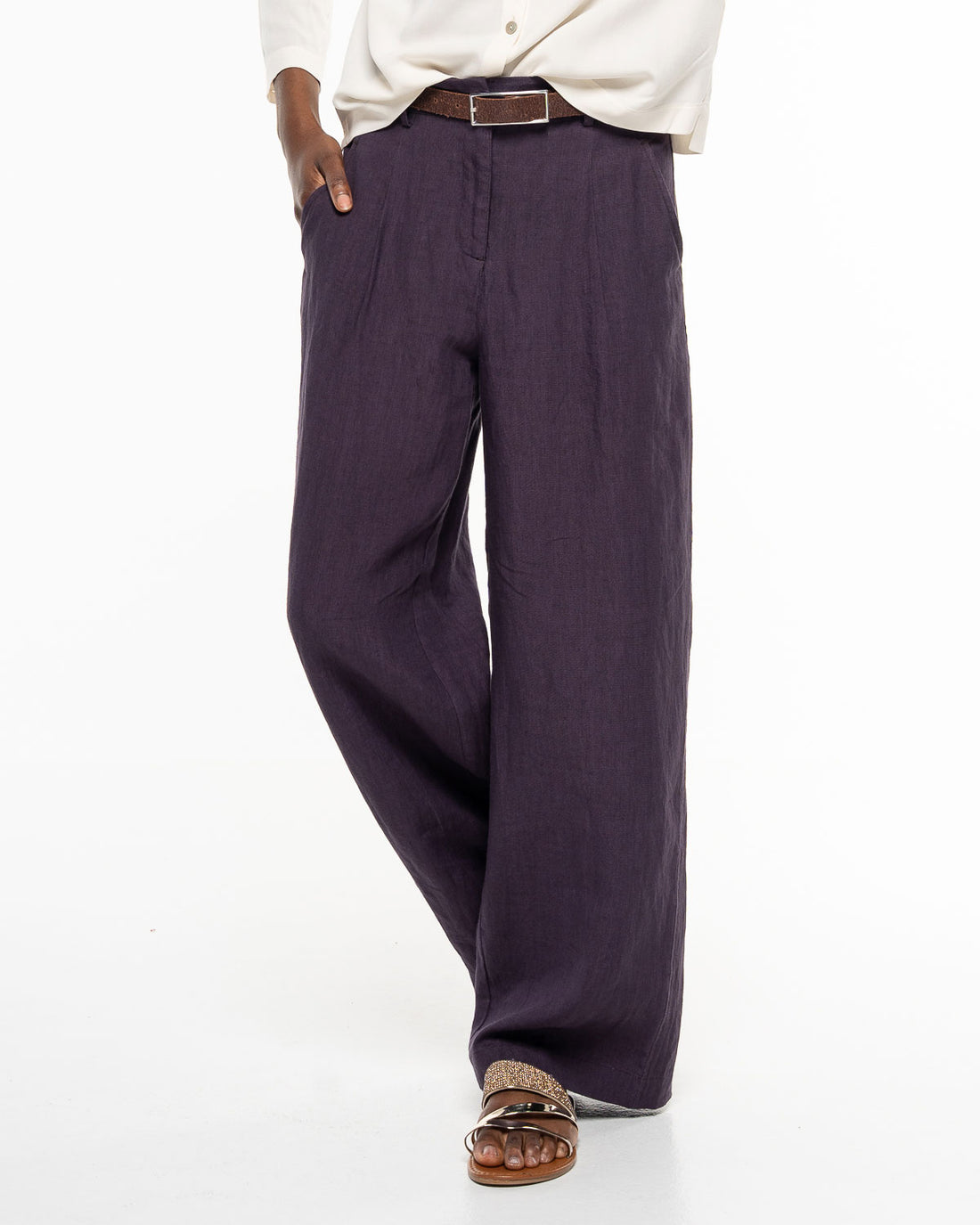 Alma &amp; Lovis - Damen Hose 100% Leinen