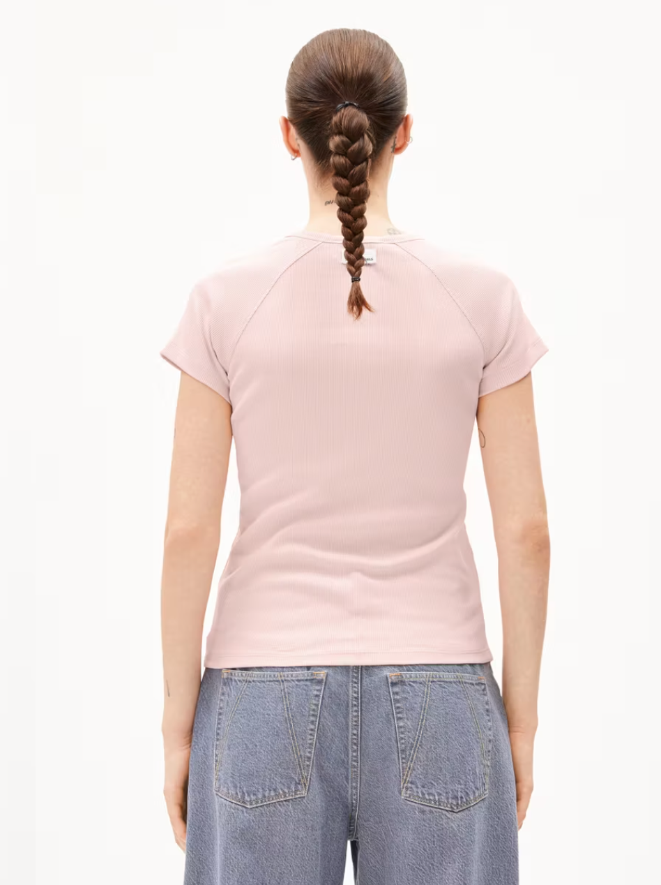 Armedangels -  T-Shirt Hanjaa Baumwolle (bio) rosa