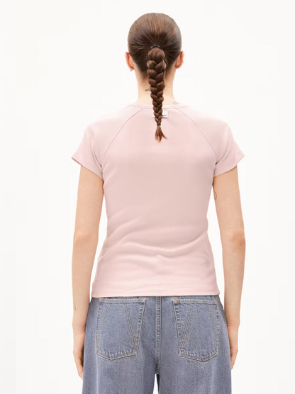 Armedangels -  T-Shirt Hanjaa Baumwolle (bio) rosa