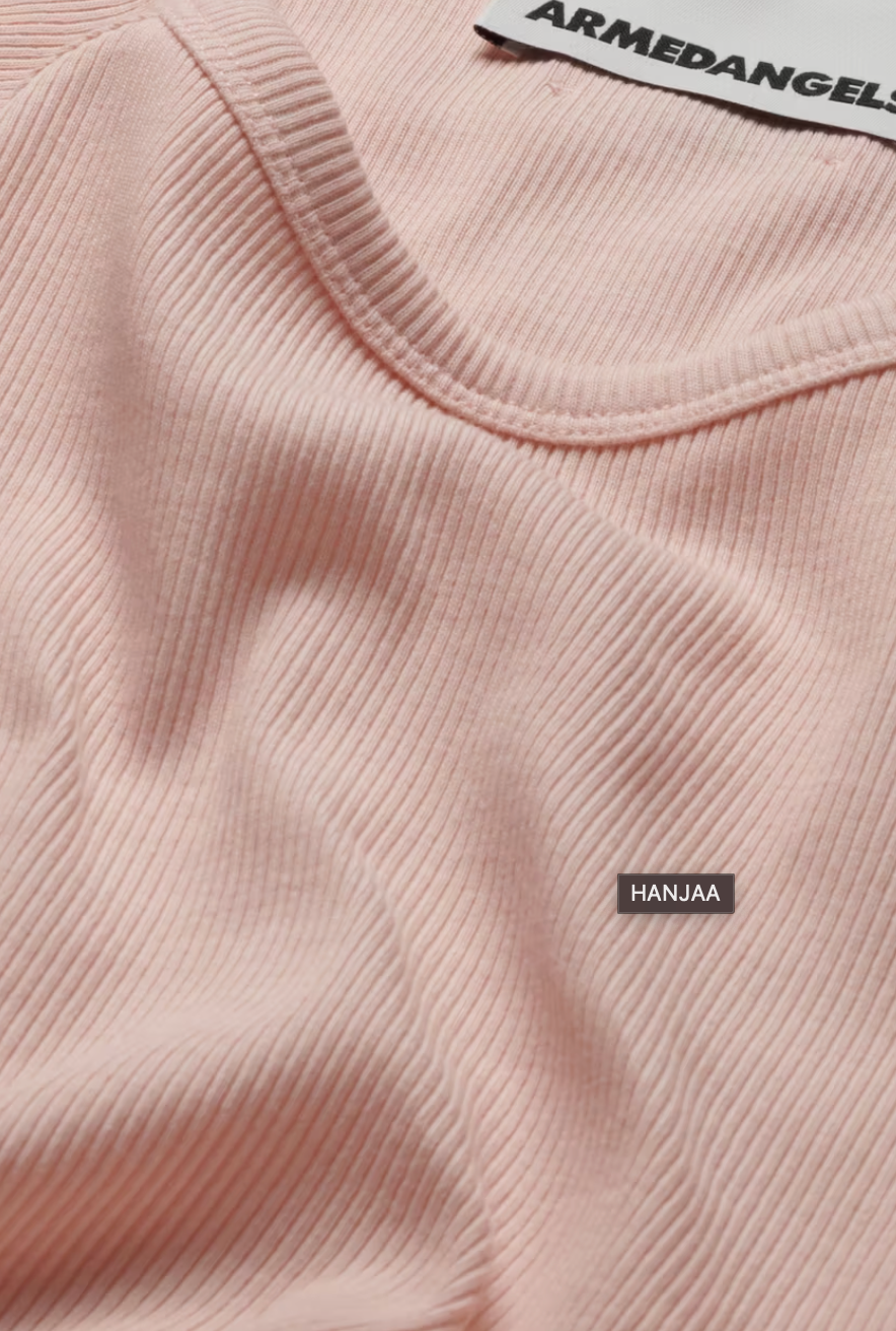 Armedangels -  T-Shirt Hanjaa Baumwolle (bio) rosa
