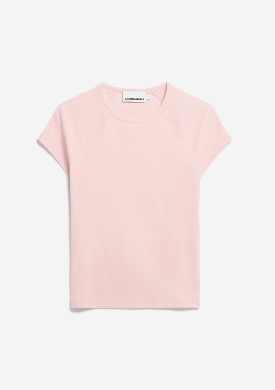 Armedangels -  T-Shirt Hanjaa Baumwolle (bio) rosa