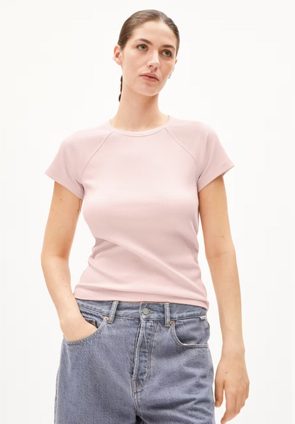 Armedangels -  T-Shirt Hanjaa Baumwolle (bio) rosa