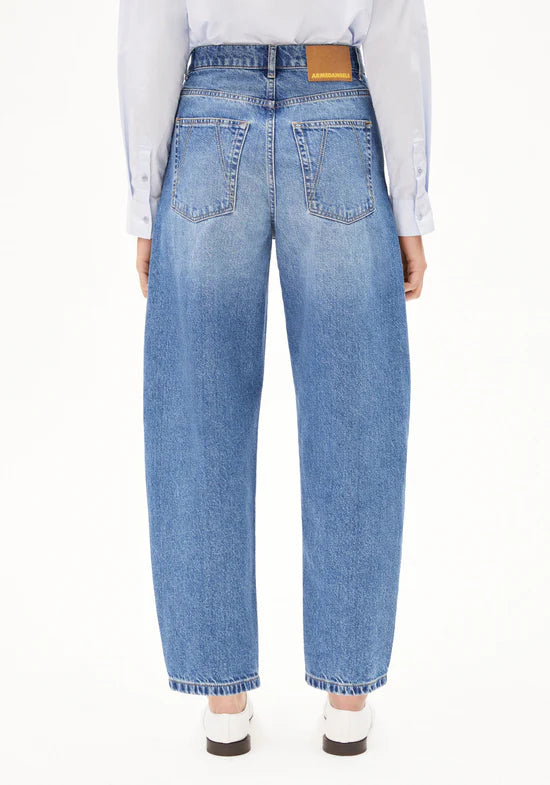 Armedangels - Jeans BAARLY BARREL blau für Frauen aus Baumwolle