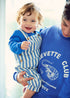 Baby Bluse aus doppeltem Baumwoll-Stoff für Mädchen und Jungen von Arsène et les Pipelettes.
