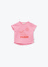 Süßes Baby T-Shirt mit Plouf Aufdruck für Mädchen und Jungen von Arsène et les Pipelettes.
