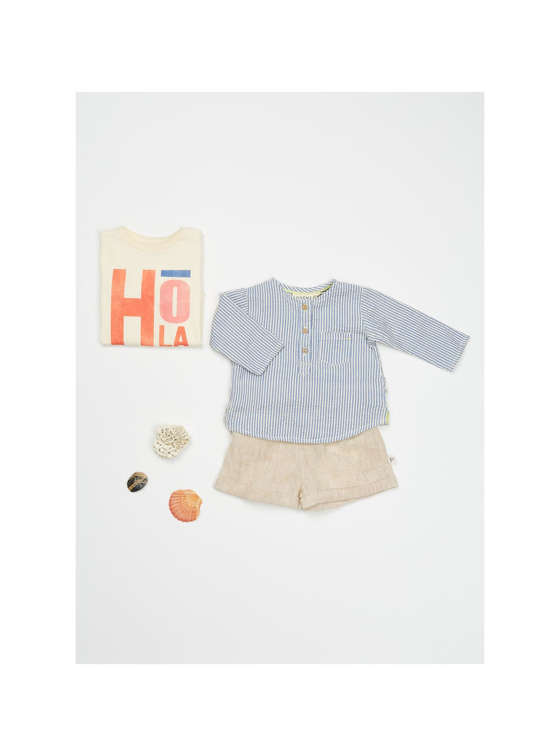 Arsène et les Pipelettes - Kinder T-Shirt Hola natur MINI &amp; ME