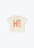 Süßes Baby T-Shirt mit Hola Aufdruck für Mädchen und Jungen von Arsène et les Pipelettes.
