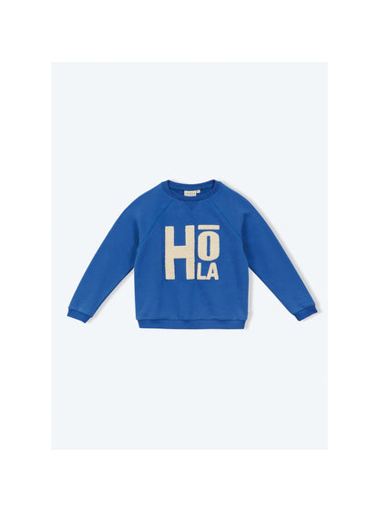 Arsène et les Pipelettes - Kinder Sweatshirt Hola blau