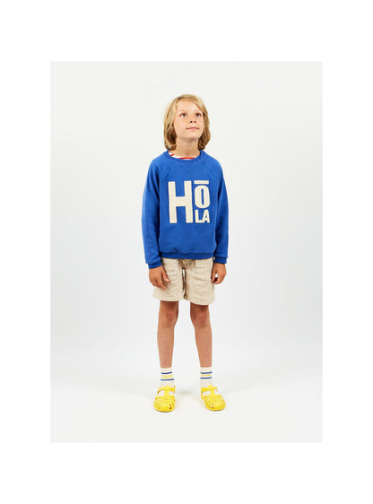 Arsène et les Pipelettes - Kinder Sweatshirt Hola blau