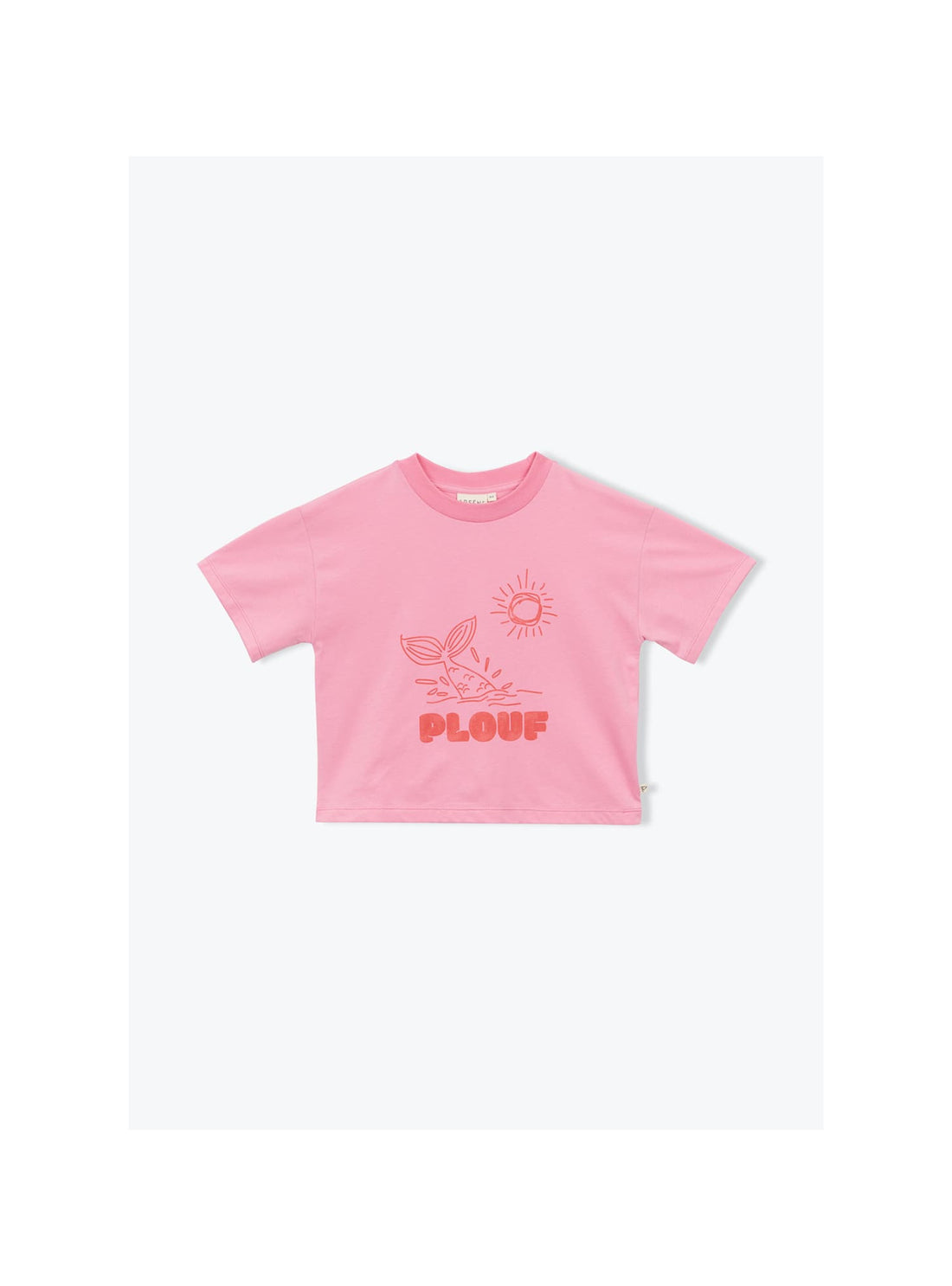 Arsène et les Pipelettes - Kinder T-Shirt Plouf rosa MINI &amp; ME