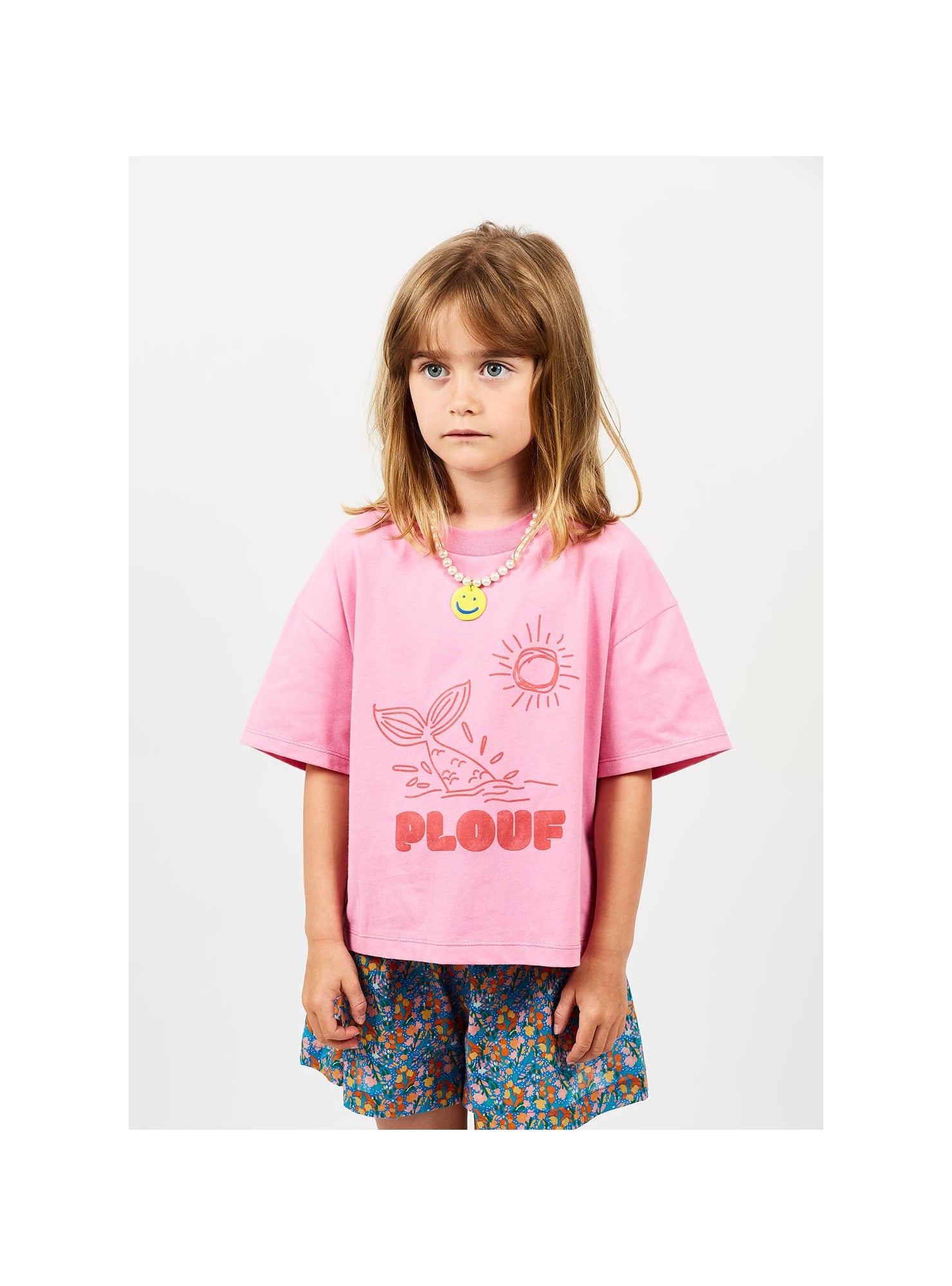 Arsène et les Pipelettes - Kinder T-Shirt Plouf rosa MINI &amp; ME