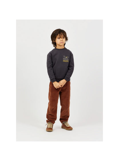 Arsène et les Pipelettes - Kinder Cordhose Baumwolle (Bio) braun