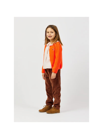 Arsène et les Pipelettes - Kinder Cordhose Baumwolle (Bio) braun