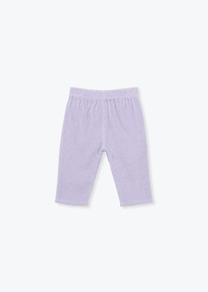 Arsène et les Pipelettes - Baby Cordhose Baumwolle (Bio) braun lila