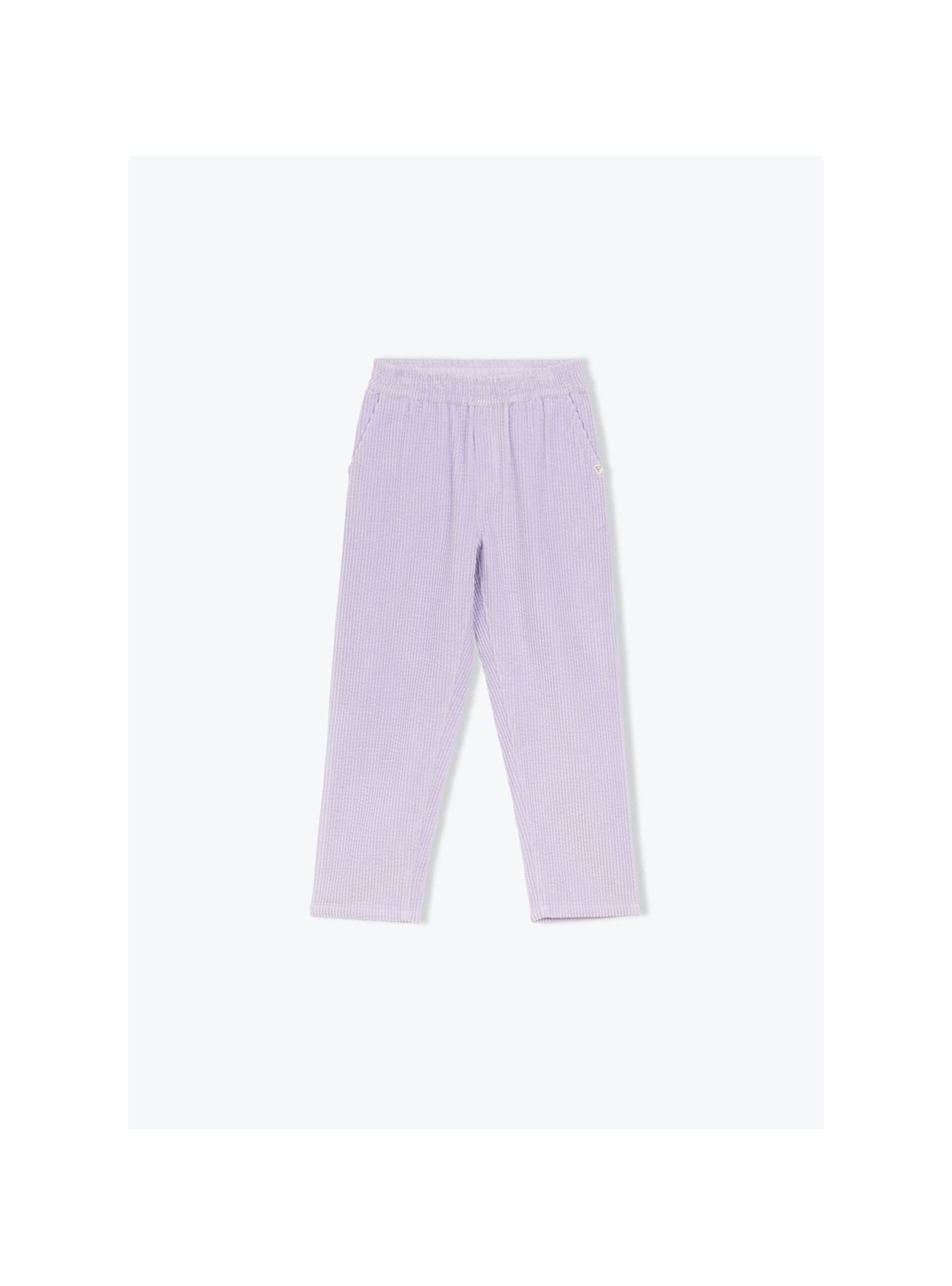 Arsène et les Pipelettes - Kinder Cordhose Baumwolle (Bio) lila