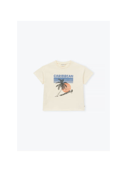 Arsène et les Pipelettes - Kinder T-Shirt "Caribbean" natur