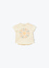 Arsène et les Pipelettes - Baby T-Shirt "Bebe Fleur"
