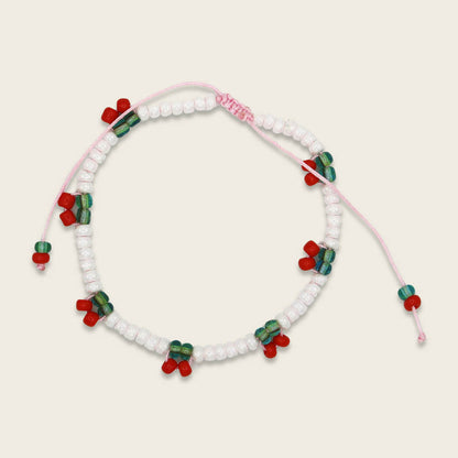 Ava &amp; Yves -Kinder Perlenarmband Kirschen MINI &amp; ME