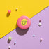 Ava & Yves - Kinder Button Smile, rosa