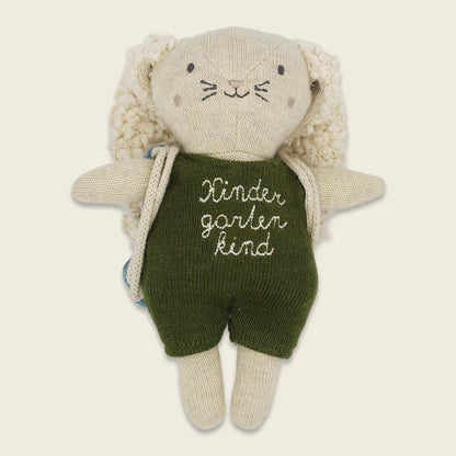 Ava &amp; Yves - Hase Kindergartenkind, Anzug oliv mit Rucksack