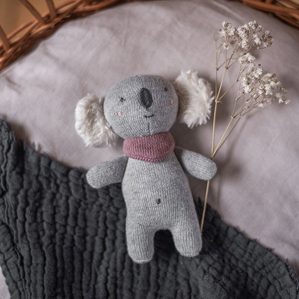Ava & Yves - Babyrassel Baumwolle (bio) Koala