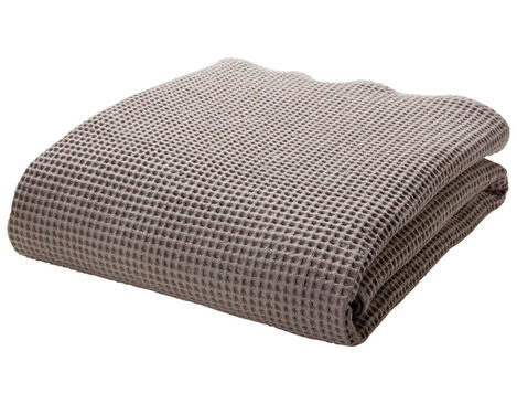 Cotonea - Saunahandtuch Baumwolle (bio) Waffelpikee beige