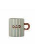 Bloomingville - Cherish Becher „Dad" – Steingut-Tasse