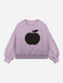 Sweatshirt mit Rundhalsausschnitt aus  Bio-Baumwolle für Mädchen und Jungen von Bobo Chosen.