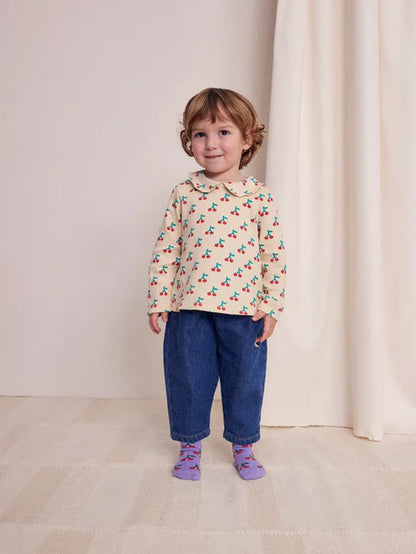 Bobo Choses - Baby T-Shirt Kirschen natur