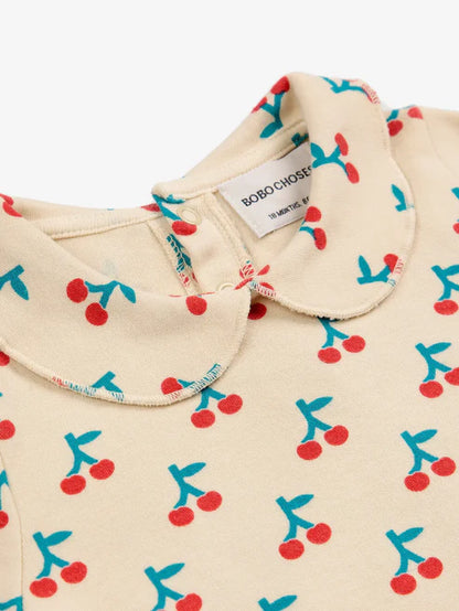 Bobo Choses - Baby T-Shirt Kirschen natur