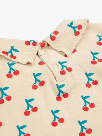 Bobo Choses - Baby T-Shirt Kirschen natur
