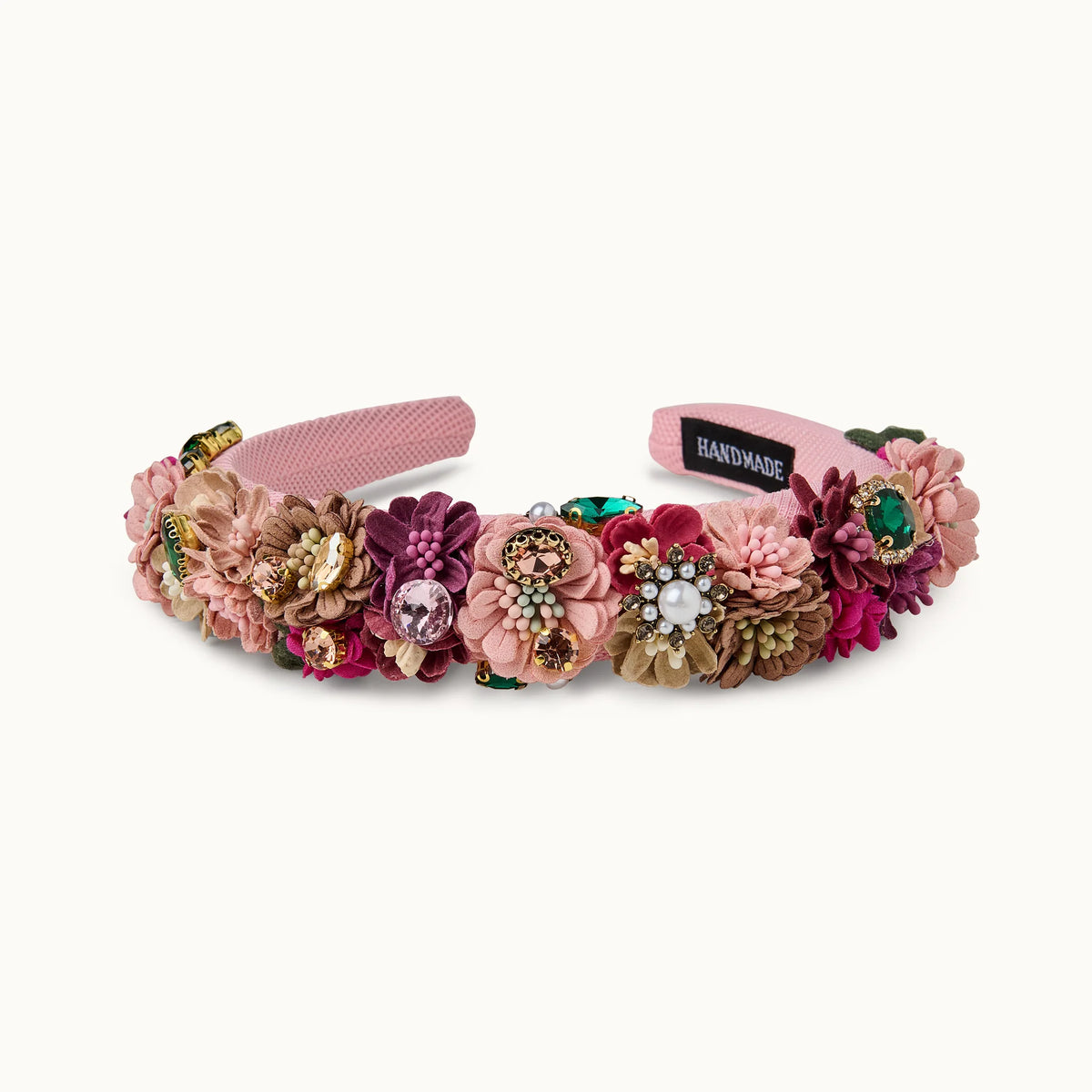 by Vivi. e. K. - Haarreif Blumen rosa