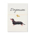 by Vivi. e. K. - Armband-Karte: Dogmum - Dackel Dunkel