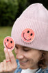 by Vivi. e. K. - Brosche Smiley Pink