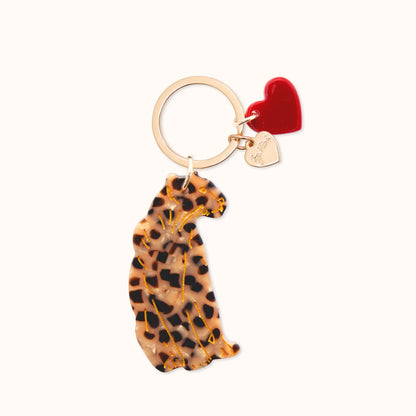 by Vivi. e. K. - Schlüsselanhänger Leopard