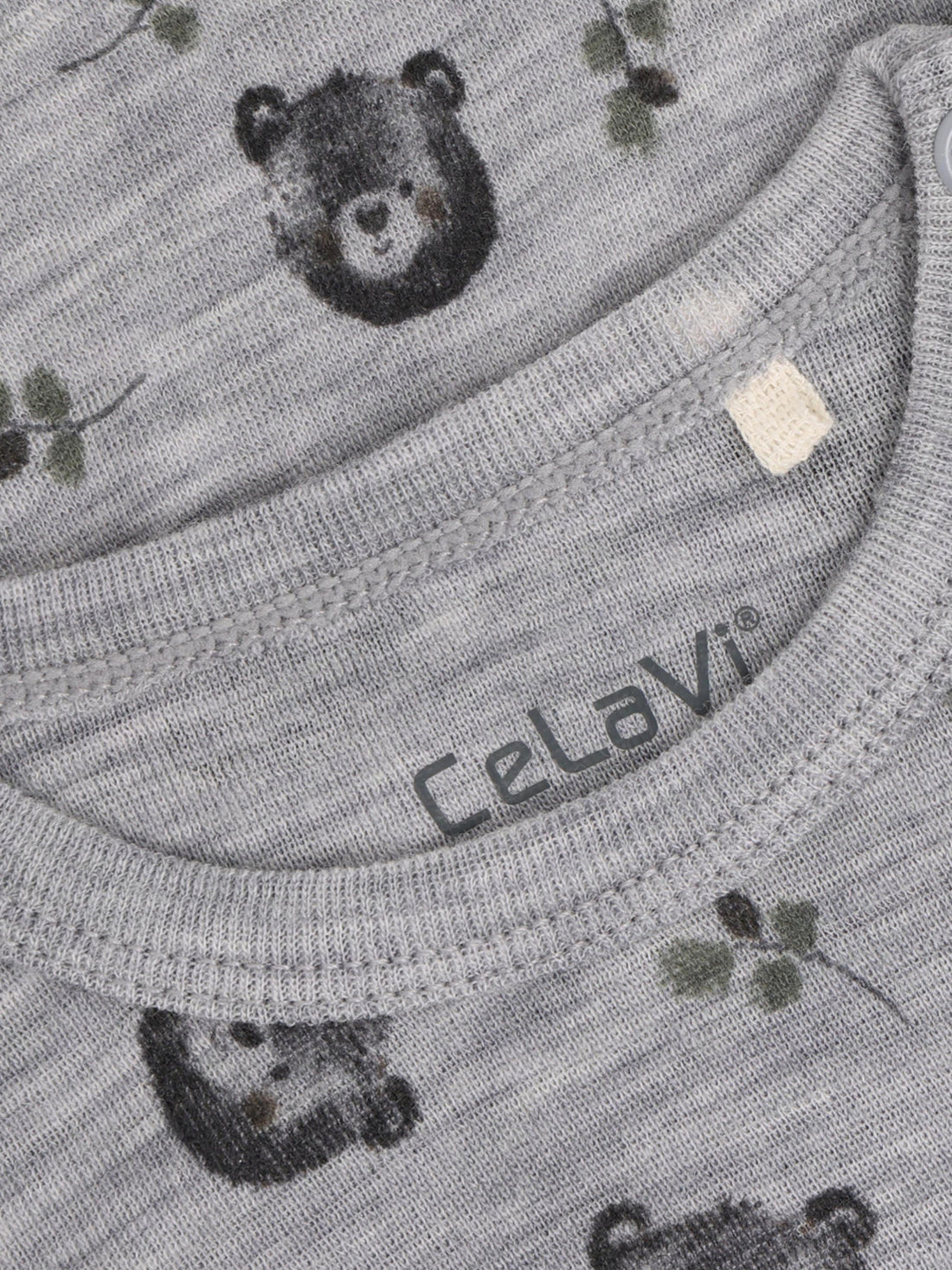 CeLaVi - Baby Body 100 % Wolle tiermotiv