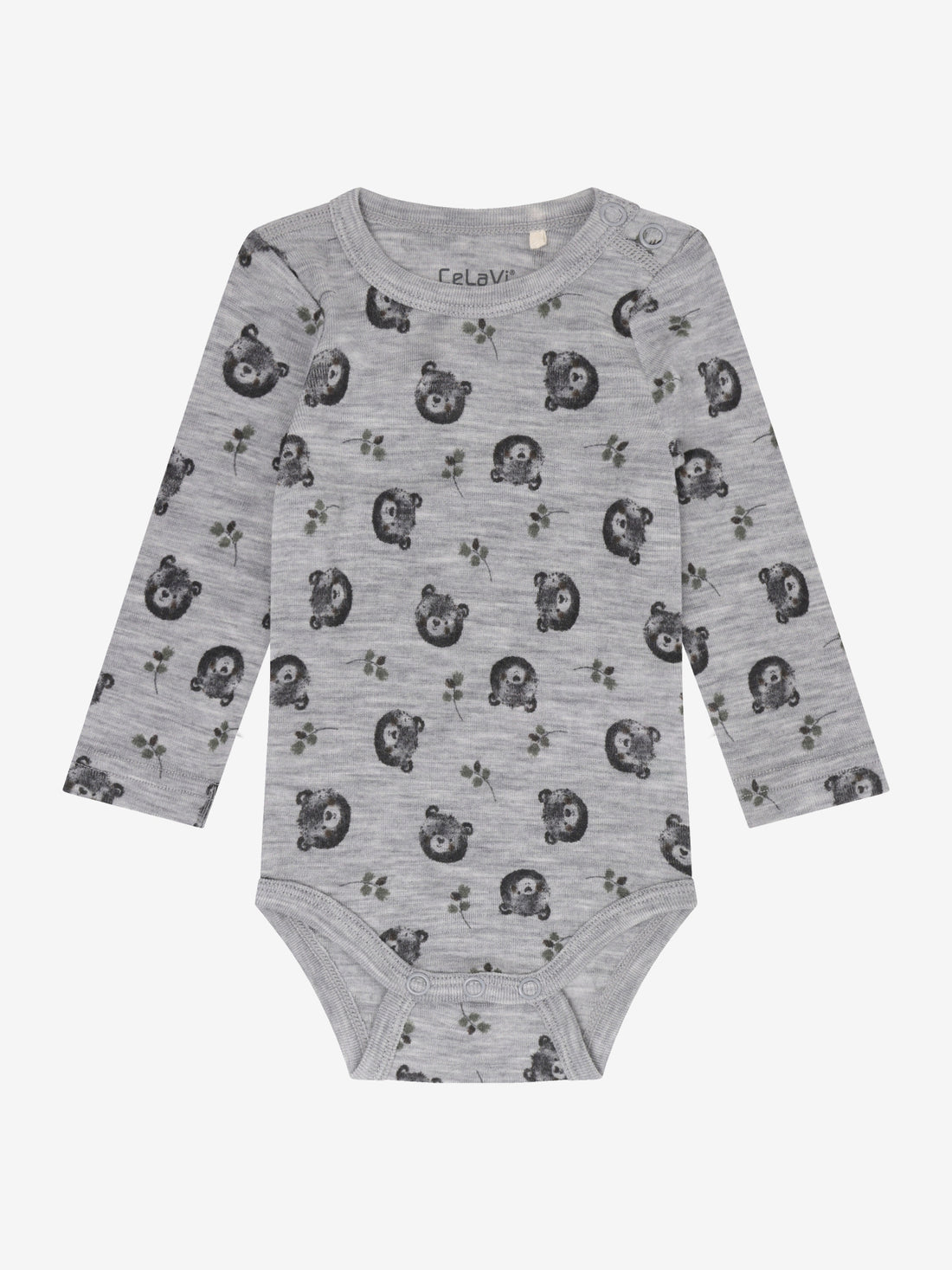 CeLaVi - Baby Body 100 % Wolle tiermotiv