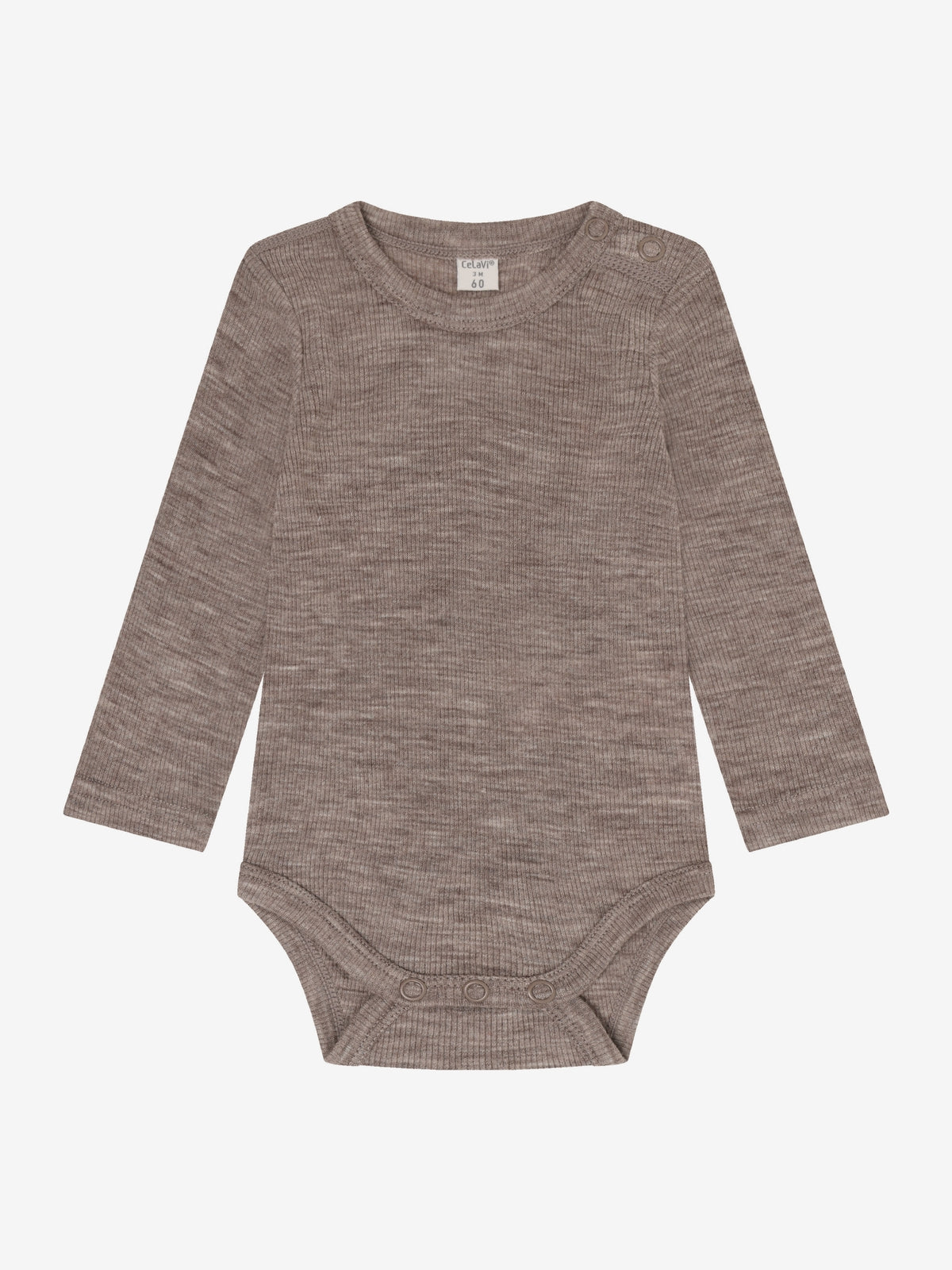 CeLaVi - Baby Body 100 % Merinowolle braun
