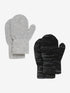 Praktische Strickhandschuhe mit Rippenbündchen am Handgelenk. Die Fingerhandschuhe sind unifarben mit eingenähtem Reflexfaden. Sie sind aus Wolle und viel Stretch gefertigt, sodass sie warm und angenehm zu tragen sind.
