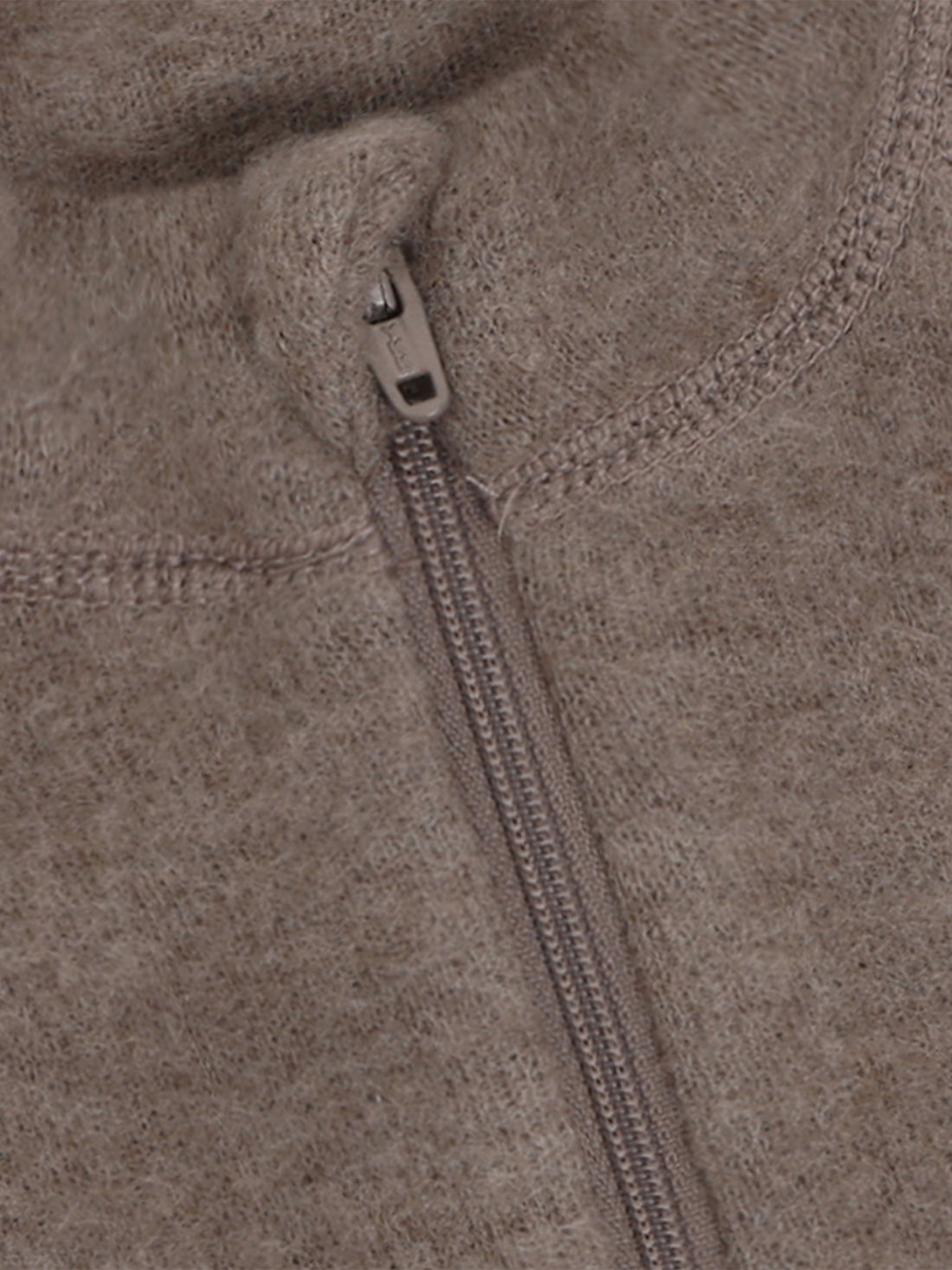 CeLaVi - Baby Jacke mit Reißverschluss aus Wolle braun